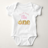 Kleine Pompoen 1e Verjaardag Rompertje Eén Deel Romper (Voorkant)