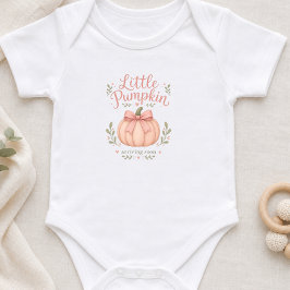 Kleine Pompoen Baby Herfst Zwangerschap Bodysuit