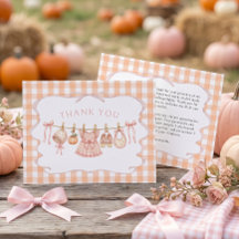 Kleine Pompoen Baby Meisje Baby Shower