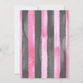 Kleine Pompoen Baby Meisje Douche Roze Zwart Rusti Kaart (Achterkant)