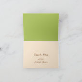 Kleine pompoen Baby shower dank je kaarten (Binnen)