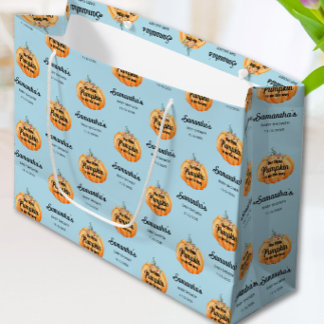 Kleine Pompoen Baby Shower Groot Cadeauzakje