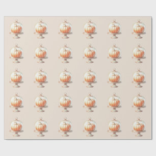 Kleine Pompoen Baby Shower – Herfst Chic Cadeaupapier