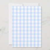 Kleine Pompoen Baby Shower Kaart (Achterkant)