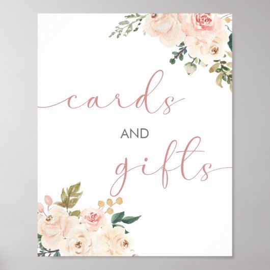 Kleine Pompoen Baby shower Kaarten en Geschenken T Poster (Voorkant)