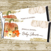 Kleine Pompoen Baby shower Snoep Bar Wrapper