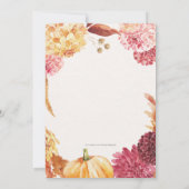 KLEINE POMPOEN BABY SHOWER UITNODIGING (Achterkant)