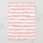 Kleine pompoen Baby shower wensen voor Baby Advieskaart (Achterkant)