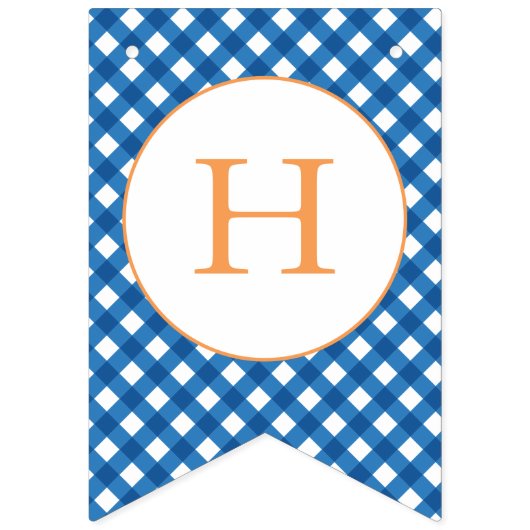 Kleine Pompoen blauwe vrachtwagen eerste verjaarda Vlaggetjes (Tweede vlag)