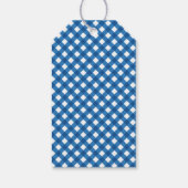 Kleine Pompoen Blauwe Vrachtwagen Herfst Eerste Ve Cadeaulabel (Achterkant)