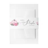 Kleine Pompoen Blush Roze Rustiek Baby shower Uitnodigingen Wikkel (Voorkant Voorbeeld)