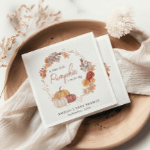 Kleine Pompoen Boho Geslachtsonzijdige Babyborrel