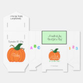 Kleine Pompoen Bundel Van Vreugde Baby Shower Bedankdoosjes (Ongevouwen)