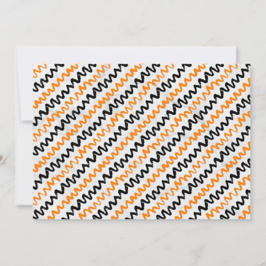 Kleine pompoen die twee Halloween 2e verjaardag dr Bedankkaart (Achterkant)