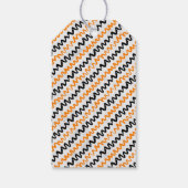 Kleine pompoen die twee Halloween 2e verjaardag dr Cadeaulabel (Achterkant)