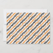 Kleine pompoen draaien 11e verjaardag van een hall bedankkaart (Achterkant)