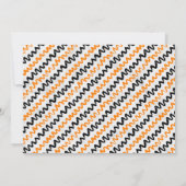 Kleine pompoen draaien 11e verjaardag van een hall kaart (Achterkant)