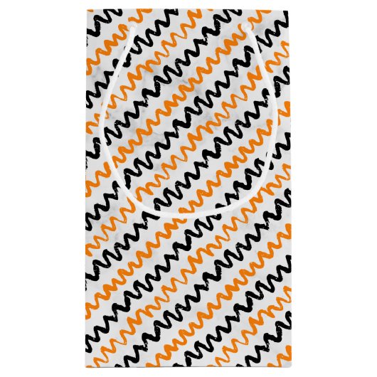 Kleine pompoen draaien 11e verjaardag van een hall klein cadeauzakje (Achterkant)