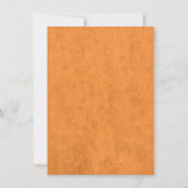 Kleine pompoen draaien een | Partij voor de verjaa Kaart (Achterkant)