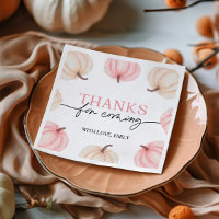 Kleine pompoen draait één verjaardag