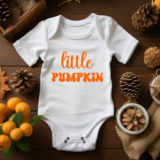 Kleine Pompoen - Eerste Herfst Kleine Pompoen Gift Romper