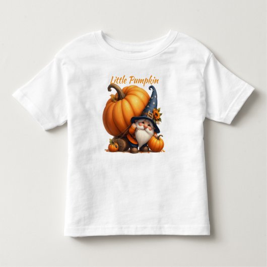 Kleine pompoen eerste verjaardag Kinder Shirt (Voorkant)