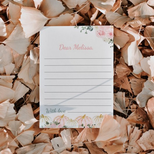 Kleine Pompoen Eerste Verjaardag Tijd Capsule Kaar Kaart