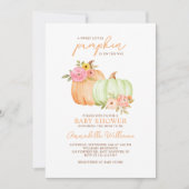 Kleine Pompoen Gender Neutraal Baby shower Kaart (Voorkant)