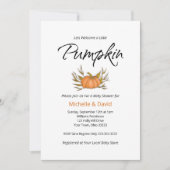 Kleine pompoen Geslachtsneutrale koppels Vallen Kl Kaart (Voorkant)