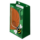 Kleine Pompoen Gift Bag Klein Cadeauzakje (Voorkant Gekanteld)