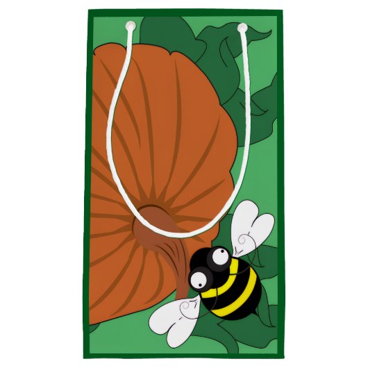 Kleine Pompoen Gift Bag Klein Cadeauzakje (Voorkant)