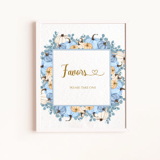 Kleine pompoen gunst Poster