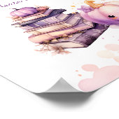 Kleine pompoen Halloween gunsten neem er een Poster (Hoek)