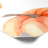 Kleine Pompoen Halloween Herfst Baby Welkom Poster (Hoek)