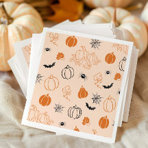 Kleine Pompoen Handgetekende Cute Baby shower