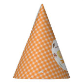 Kleine Pompoen Herfst 1e Verjaardag Feesthoedjes (Links)