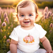 Kleine Pompoen Herfst Baby Bodysuit Baby Meisje