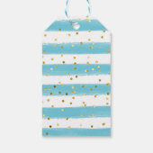 Kleine Pompoen Herfst Baby Shower Cadeaulabel (Achterkant)