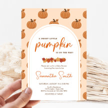 Kleine Pompoen Herfst Baby Shower