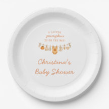Kleine Pompoen Herfst Baby Shower