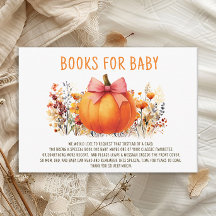 Kleine Pompoen Herfst Bloemen Meisje Boeken voor B
