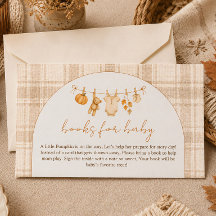 Kleine Pompoen Herfst Boeken voor Baby Shower Inst