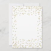 Kleine pompoen Herfst eerste verjaardag meisje gou Kaart (Achterkant)