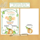 Kleine pompoen Herfst elke leeftijd Verjaardag Kaart