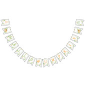 Kleine Pompoen Herfst Geslacht Neutraal Baby showe Vlaggetjes (Alle)