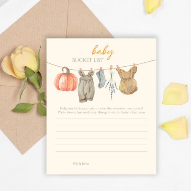 Kleine Pompoen Herfst Kleding Meisje Baby Bucket L (Creator heeft geüpload)