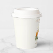 Kleine Pompoen Herfst Neutraal Baby shower Papieren Bekers (Rechts)