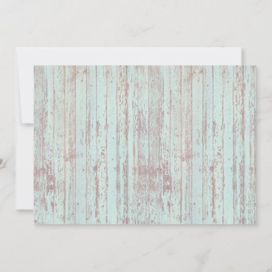 Kleine pompoen Herfst Rustic 1ste verjaardag Kaart (Achterkant)