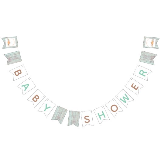 Kleine pompoen Herfst rustiek Baby shower Vlaggetjes (Alle)