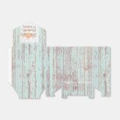 Kleine pompoen Herfst rustieke 1e verjaardag Bedankdoosjes (Uitgevouwen)